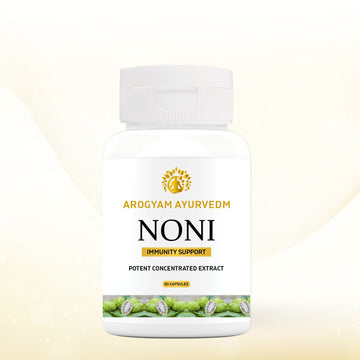 AROGYAM AYURVEDM Noni Capsule Revitalizes Cells & Promotes General Wellness | Pack of 60 Tablets