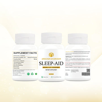 SLEEP-AID helps in Insomnia and Anxiety disorders, non Addictive nervine Relaxant and Tonic.