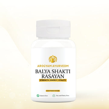 AROGYAM AYURVEDM Balya Shakti Rasayan  promotes strength, energy and vitality in the body without side effects