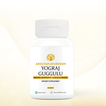 Yograj Guggulu helps to remove toxins ,obesity, joint pain, arthritic conditions & muscle aches.