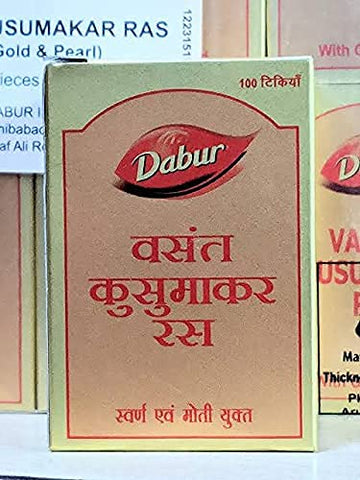 Dabur Vasant Kusumakar Ras With Gold I Maintains Blood Glucose Level